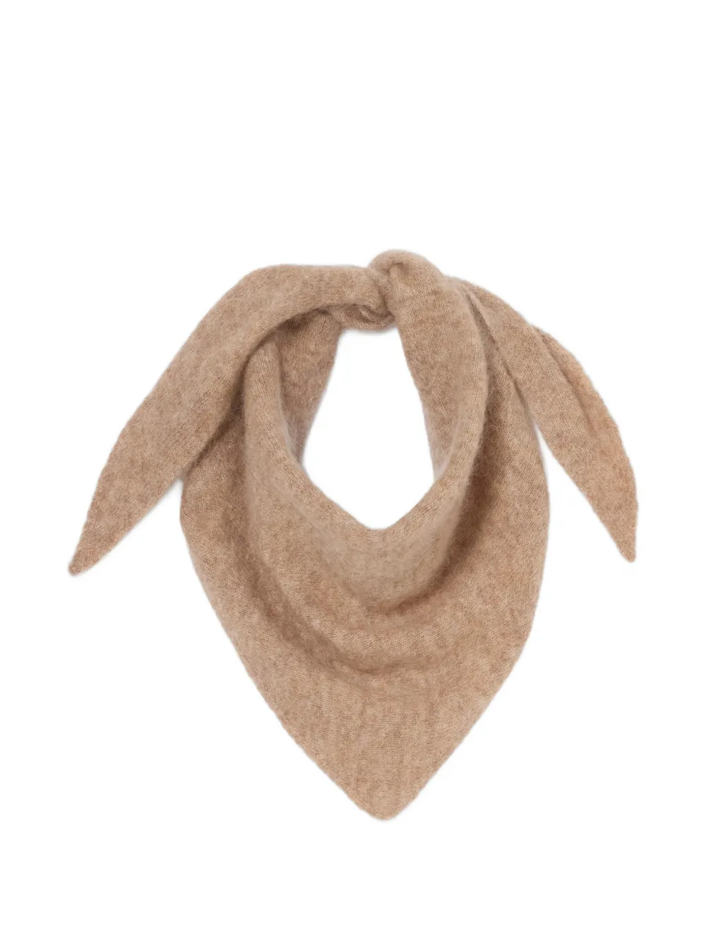 Claudie Pierlot triangular knitted scarf - Toni neutri