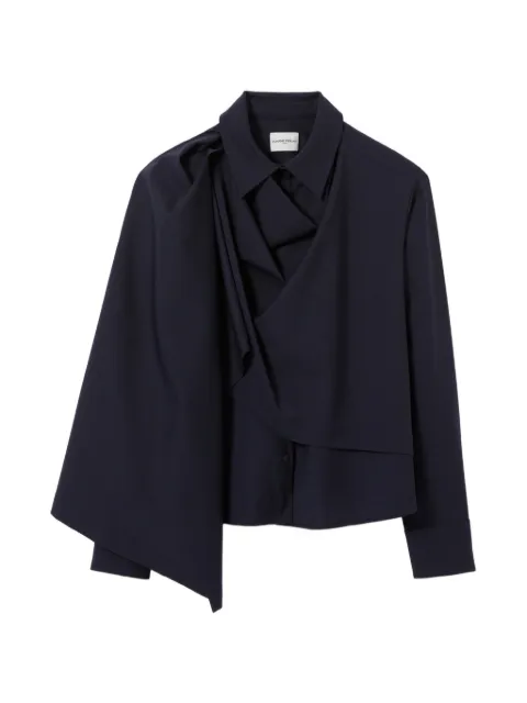Claudie Pierlot wool blend shawl jacket