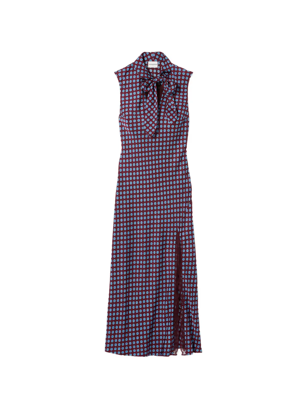 Claudie Pierlot flowy lace maxi dress - Red