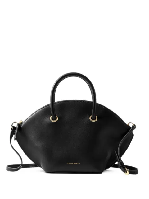 Claudie Pierlot smooth-leather bag with gold rings