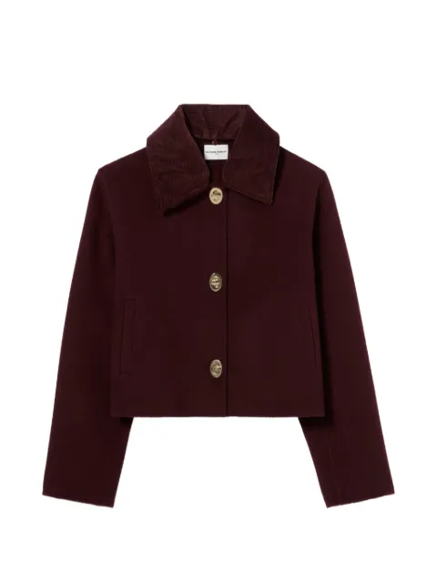Claudie Pierlot boxy corduroy jacket