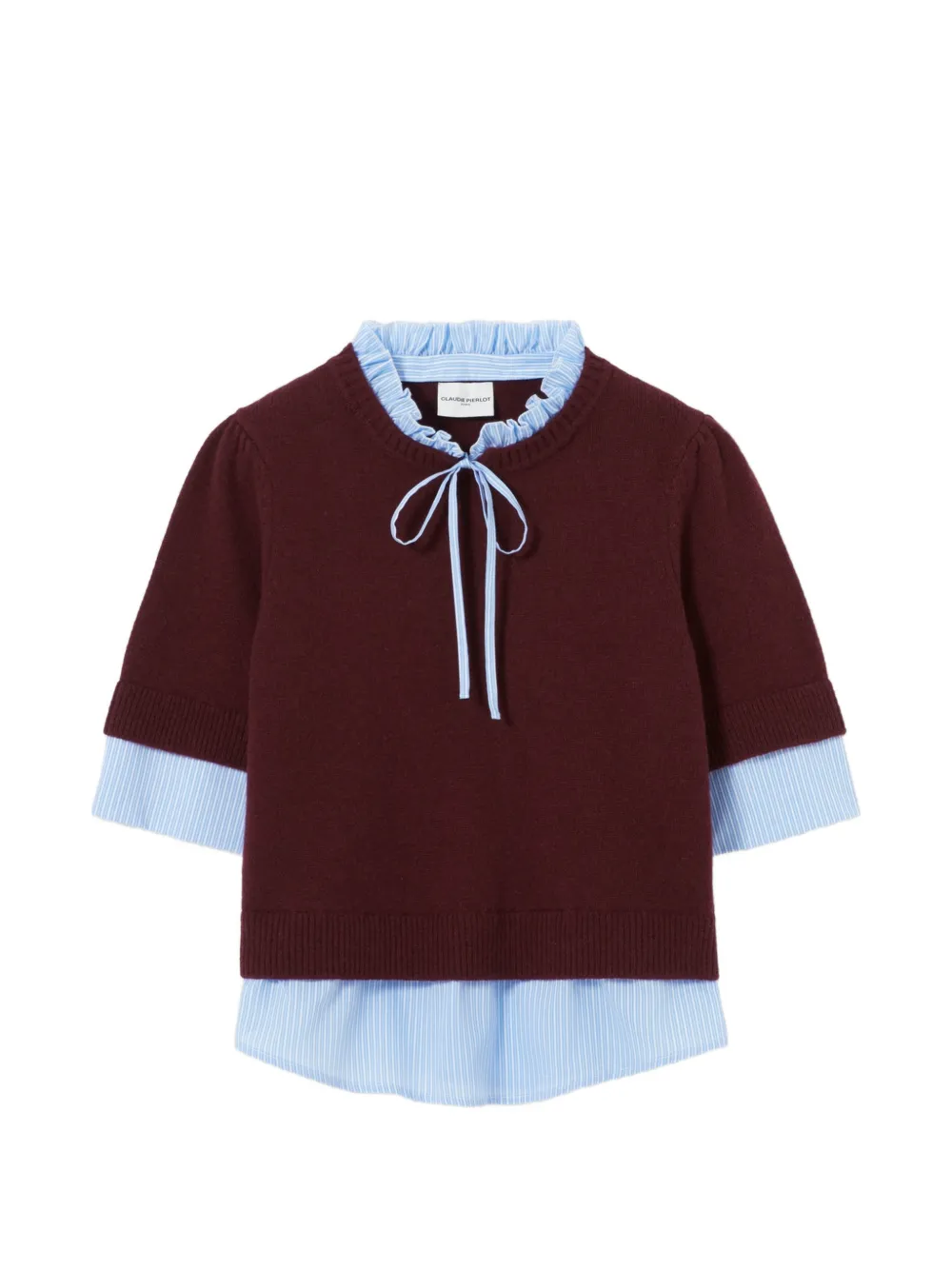 Claudie Pierlot Top a maniche corte - Rosso
