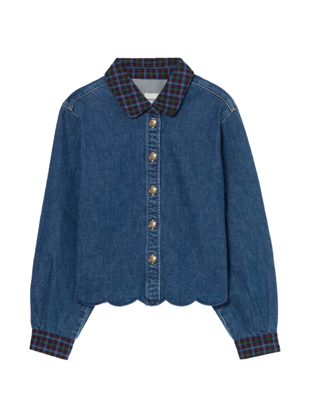 Claudie Pierlot cotton denim shirt