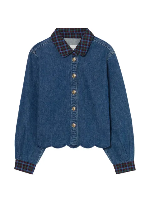 Claudie Pierlot cotton denim shirt