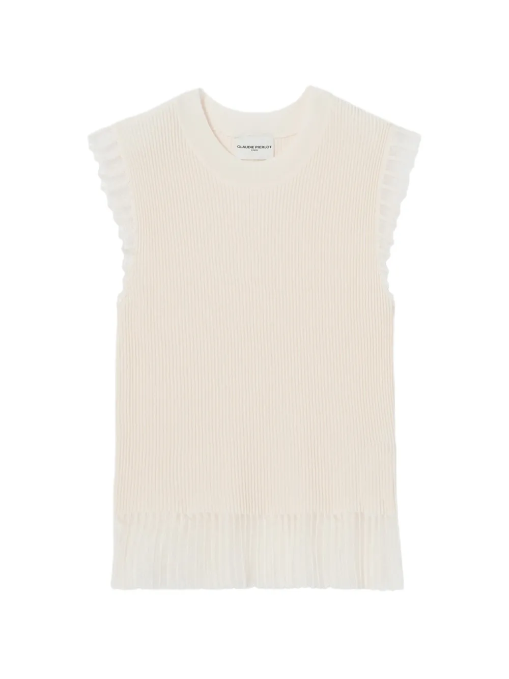 Claudie Pierlot high-neck knit top - Toni neutri
