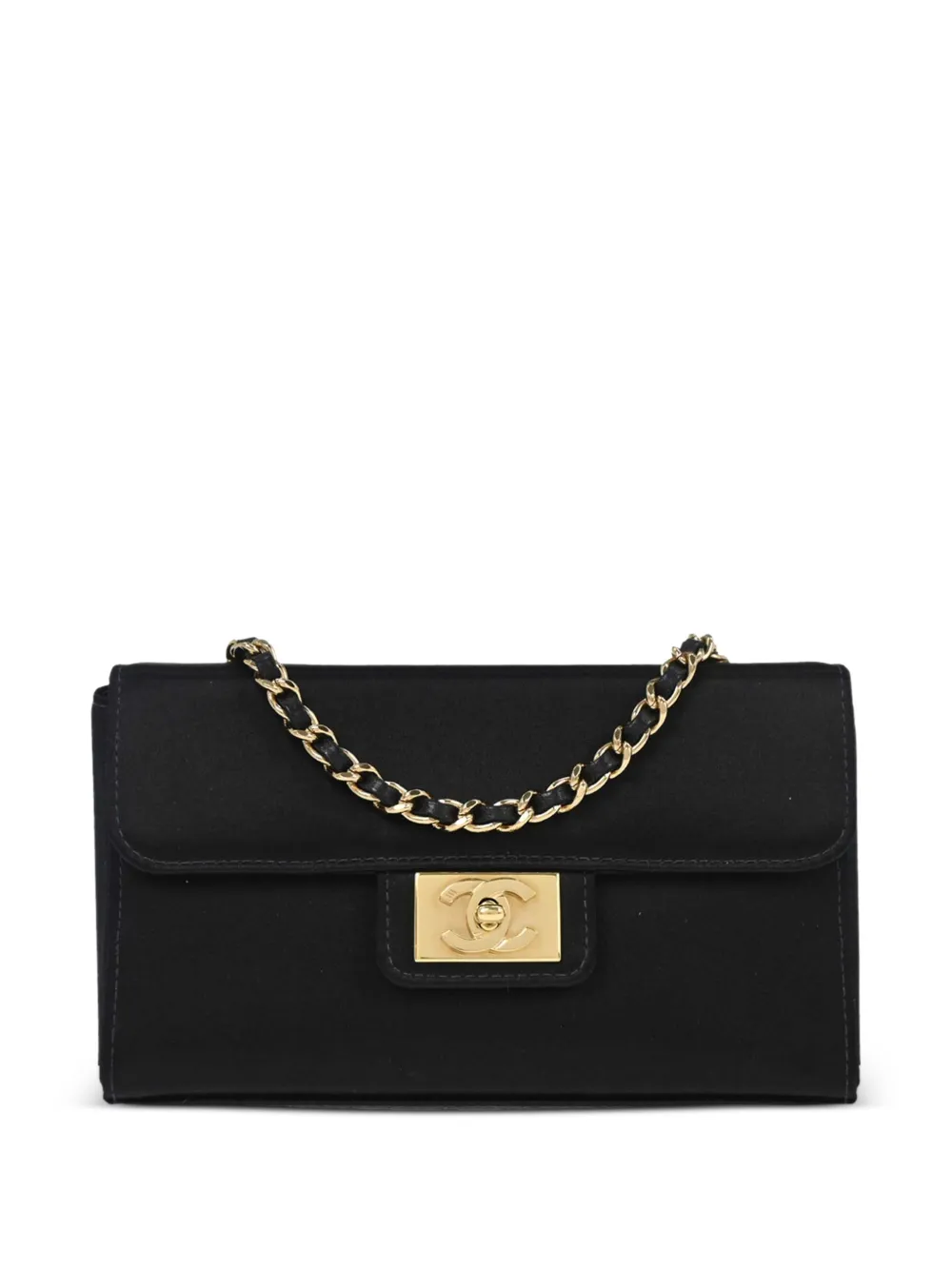 CHANEL Pre-Owned 2002 Vanity shoulder bag - Black