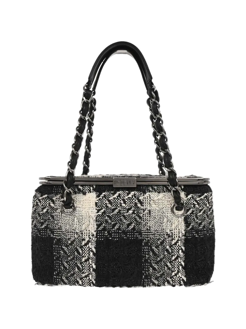 CHANEL Pre-Owned 2006 Tweed Vanity handbag - Black