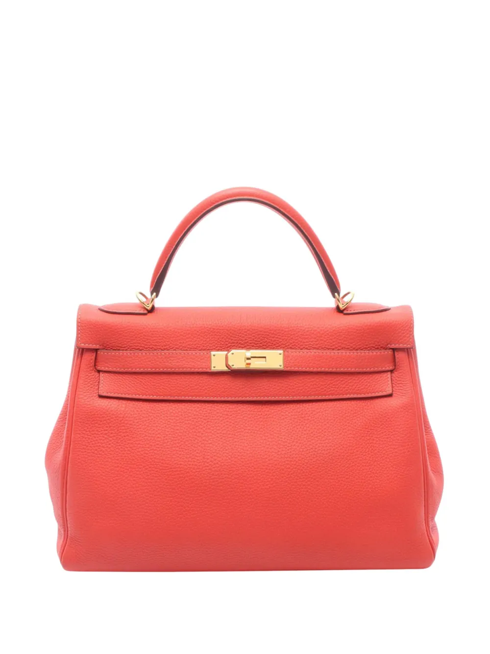 Hermès Pre-Owned 2014 Gulliver Kelly II Retourne 32 satchel - Red