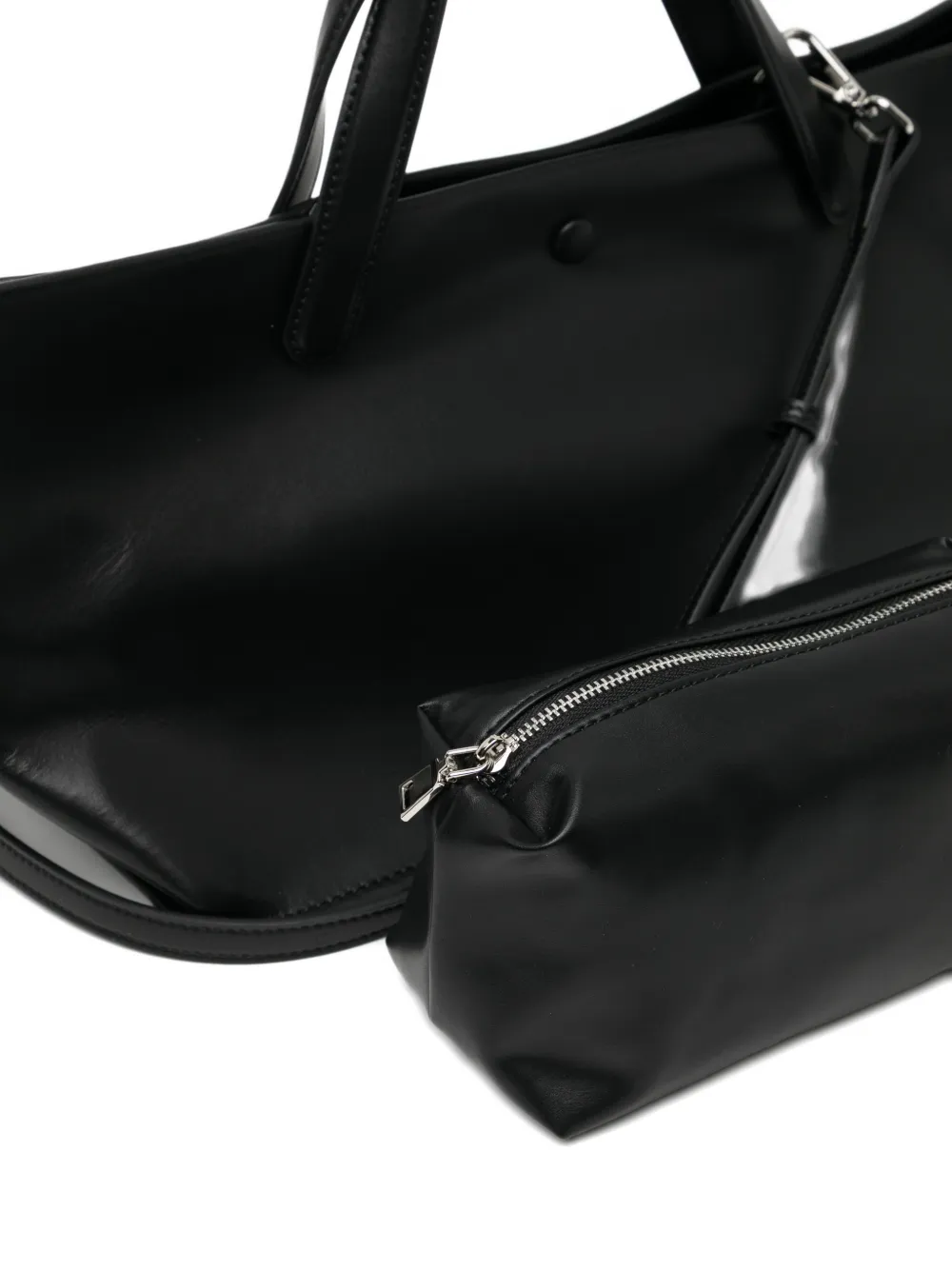 Senso Daryl leren shopper Zwart
