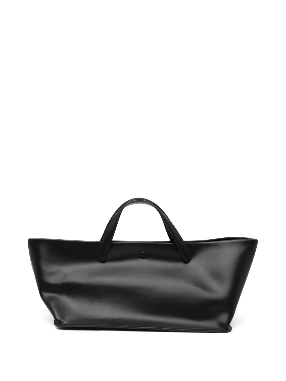 Senso Daryl leather tote bag - Black