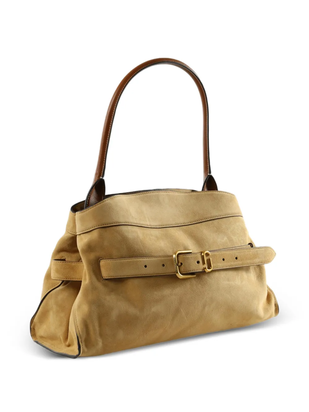 Marc Jacobs The Dakota suède Shopper Beige