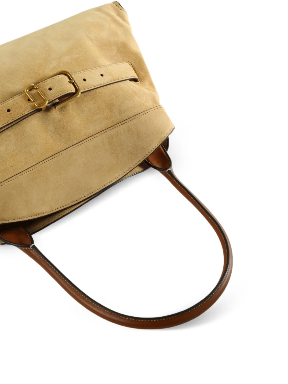 Marc Jacobs The Dakota suède Shopper Beige