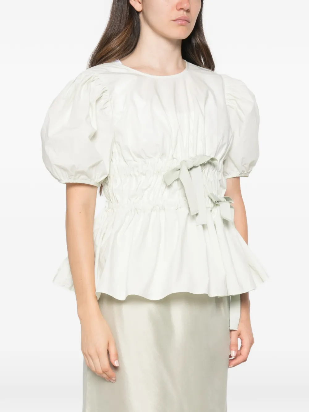 Cecilie Bahnsen Freya top Beige