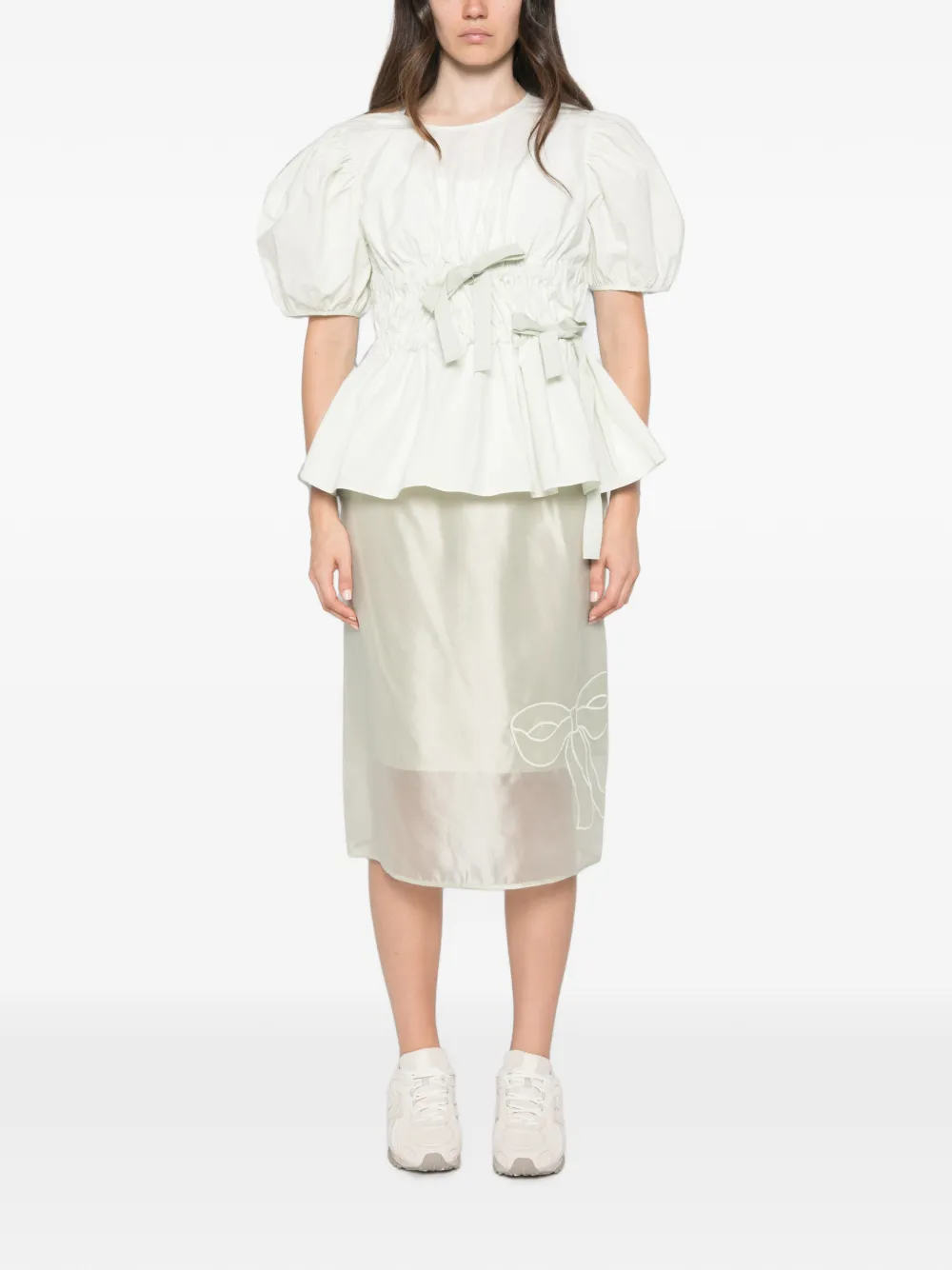 Cecilie Bahnsen Freya top Beige