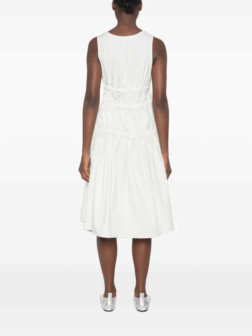 Cecilie Bahnsen Faye jurk Beige