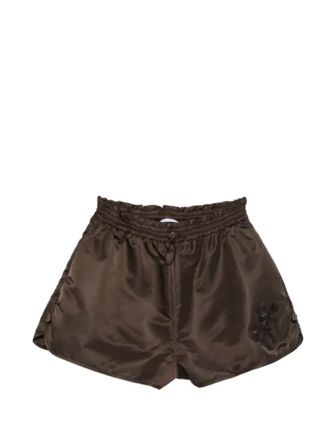 Cecilie Bahnsen Colette shorts met geborduurde strik