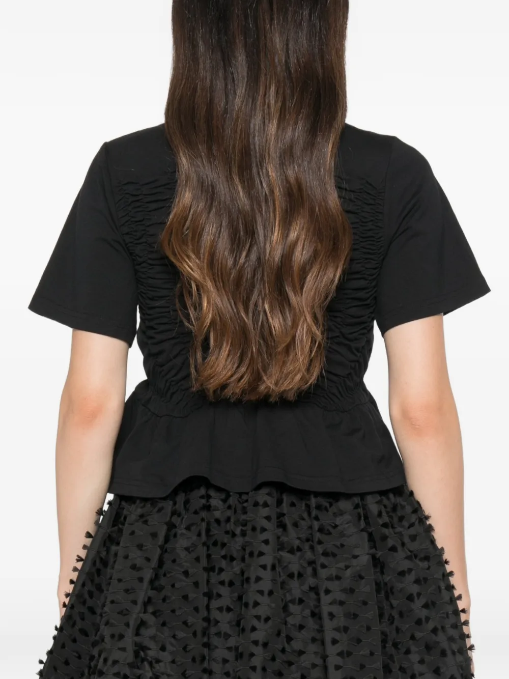 Cecilie Bahnsen Ace T-shirt Zwart