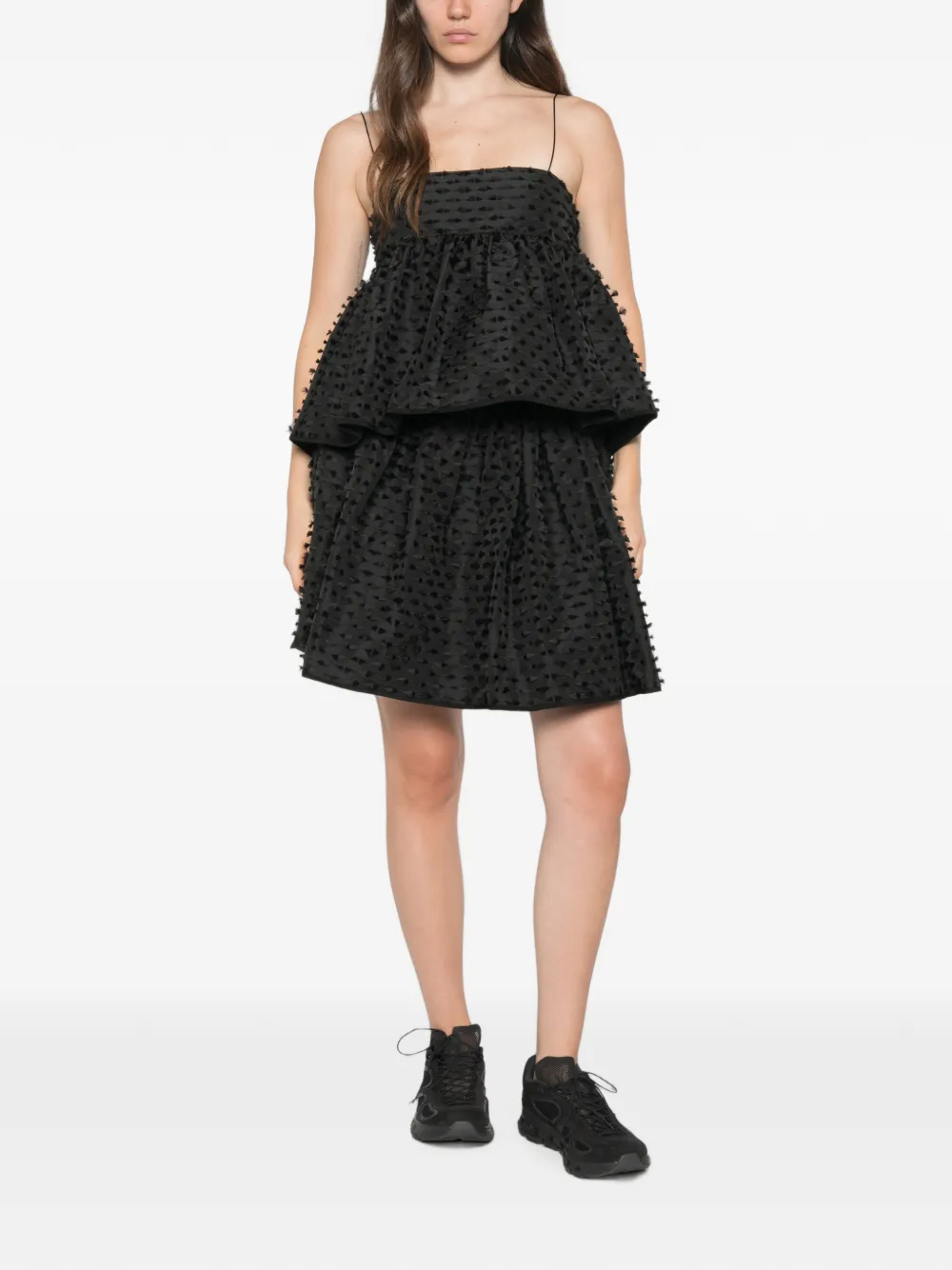 Cecilie Bahnsen Dallas Skirt in Black, view 2