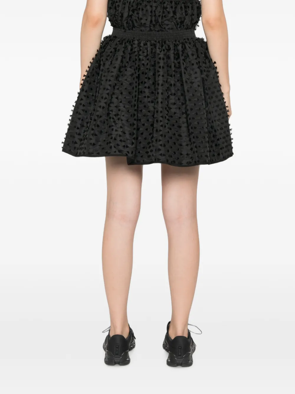 Cecilie Bahnsen Dallas Skirt in Black, view 4