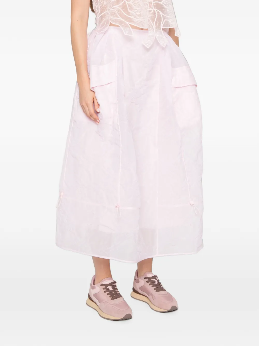 Cecilie Bahnsen Fuana rok Roze