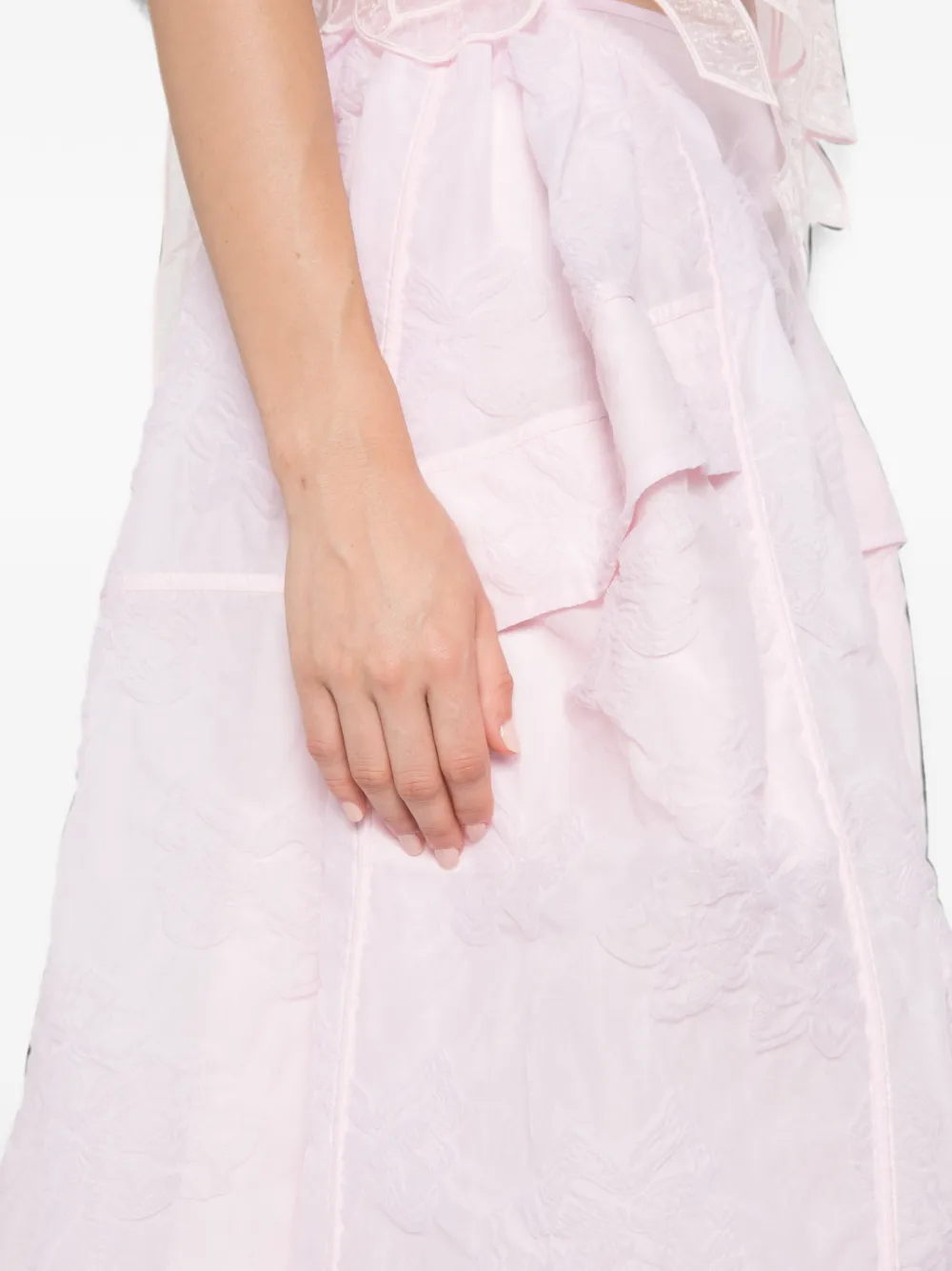 Cecilie Bahnsen Fuana rok Roze