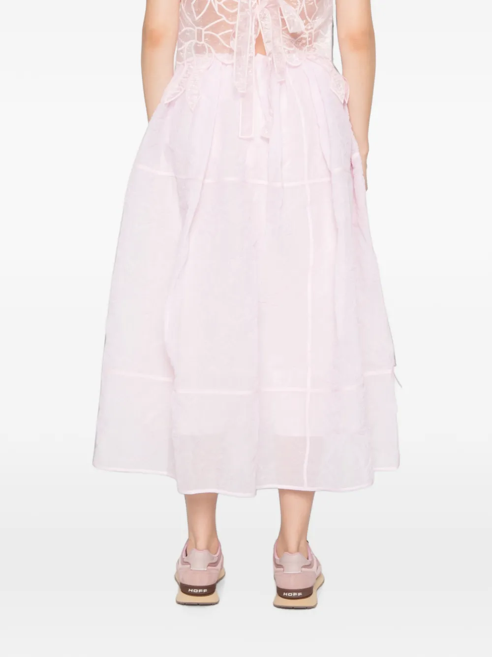 Cecilie Bahnsen Fuana rok Roze