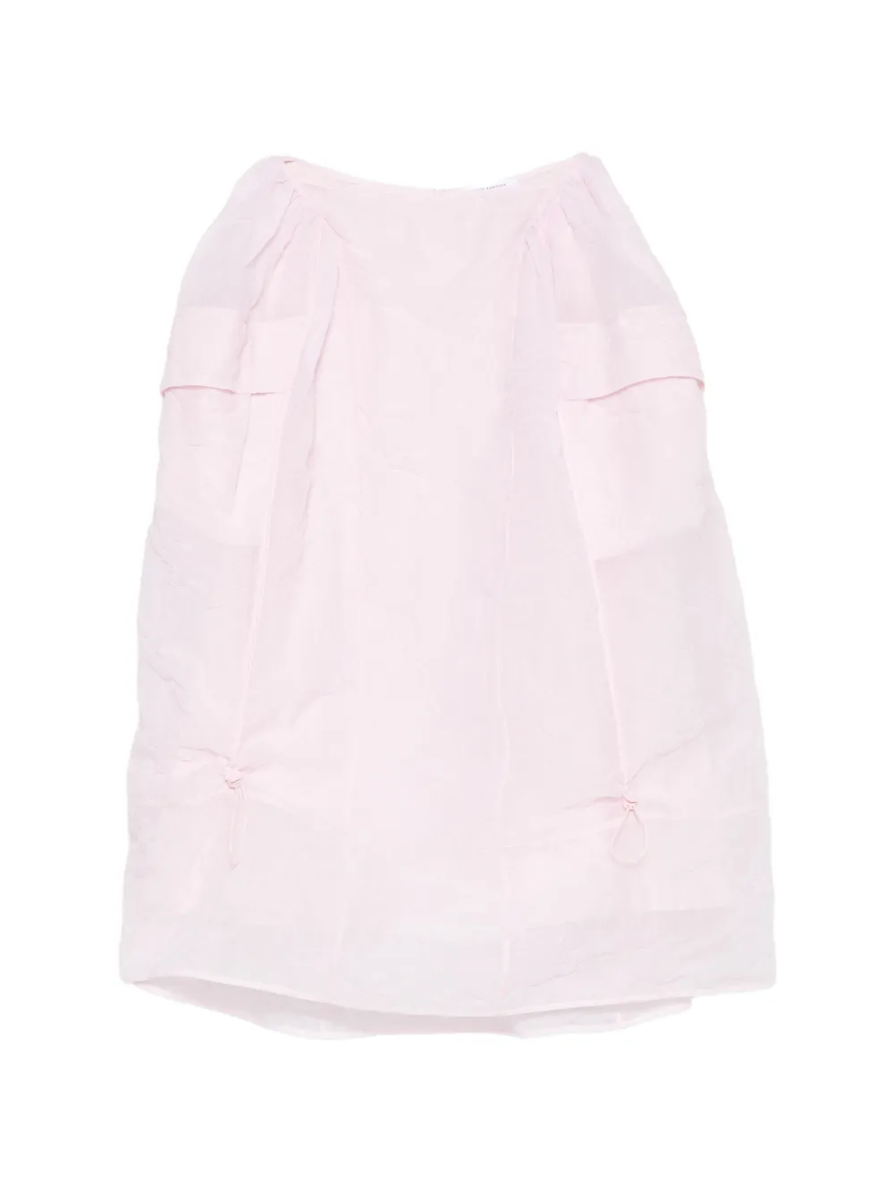 Cecilie Bahnsen Papillon matelassé maxi skirt - Rosa