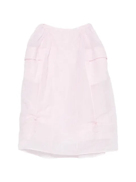 Cecilie Bahnsen falda larga Papillon