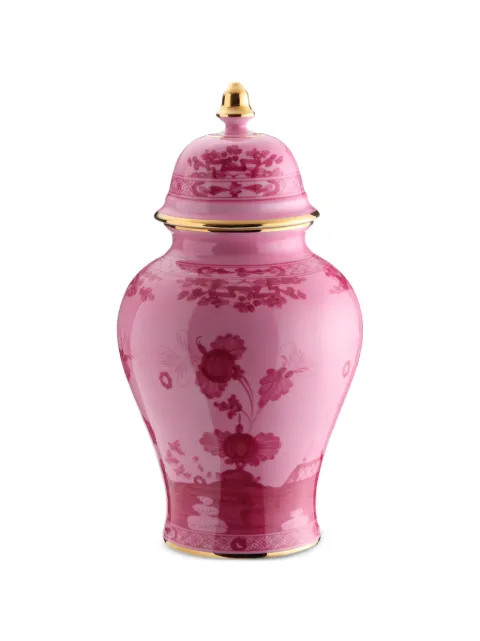 GINORI 1735 large Oriente Italiano-motif vase (38cm)