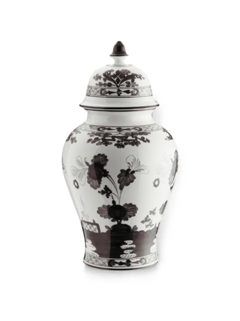 GINORI 1735 large Oriente Italiano-motif potiche vase (38cm)