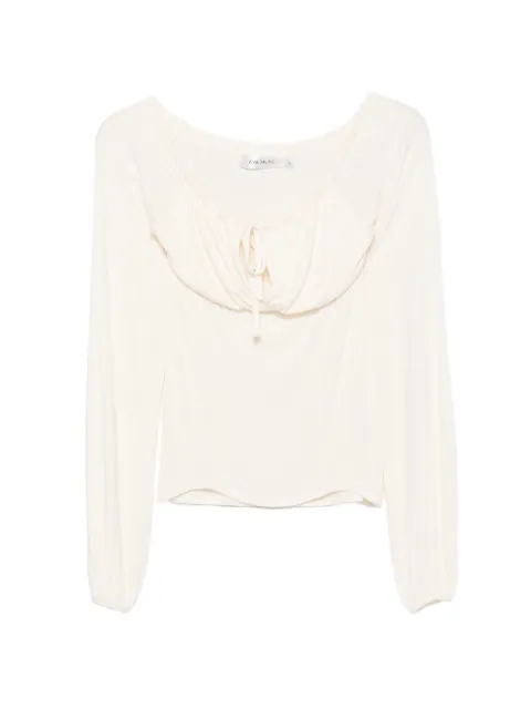 Aya Muse Elya tie-fastening blouse