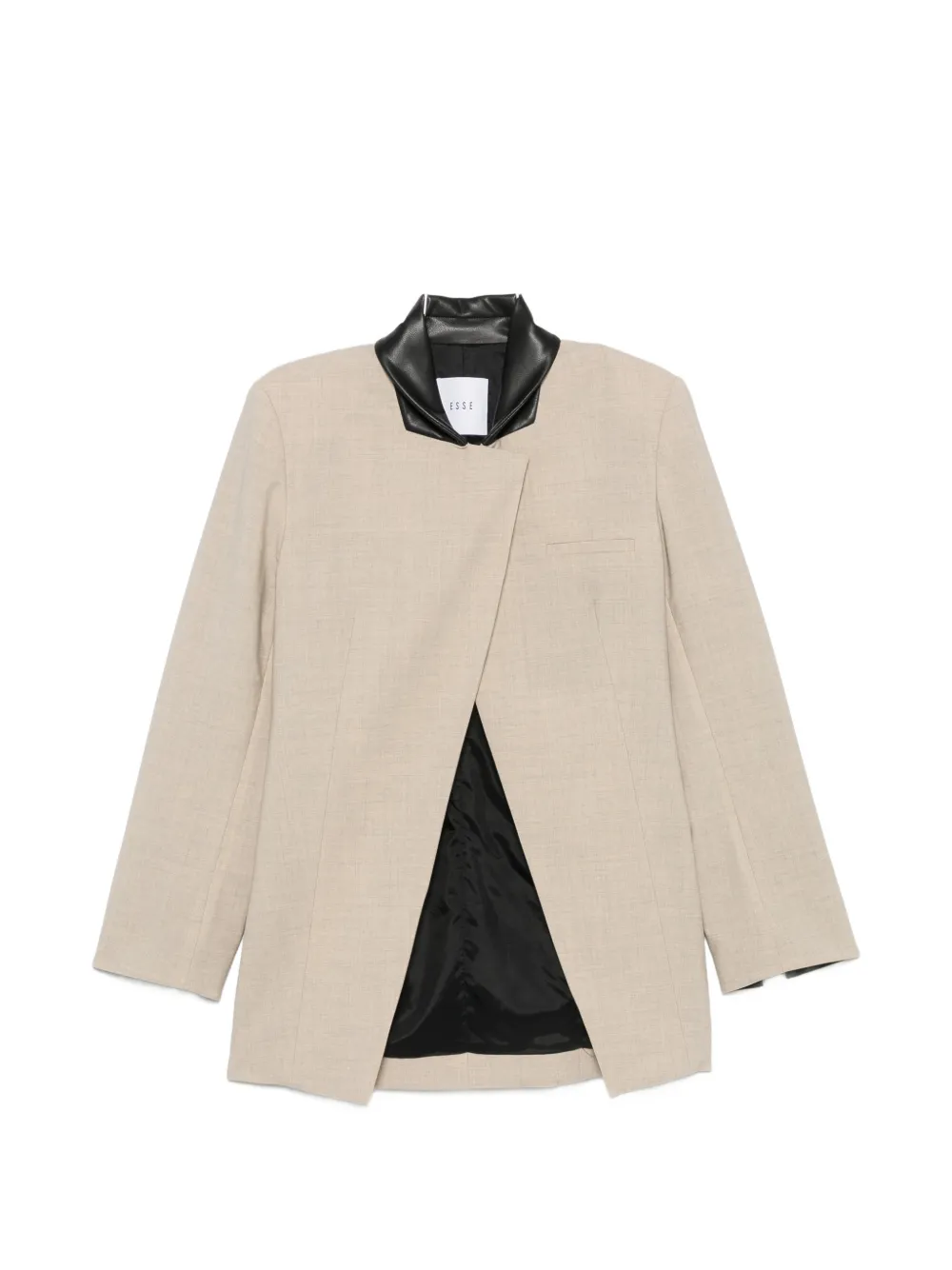 Esse Studios Alessio wrap blazer - Toni neutri