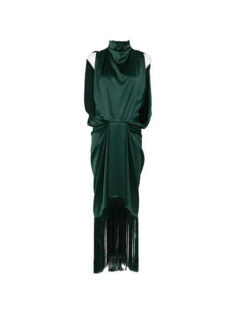 Esse Studios Eros fringe-trimmed maxi dress