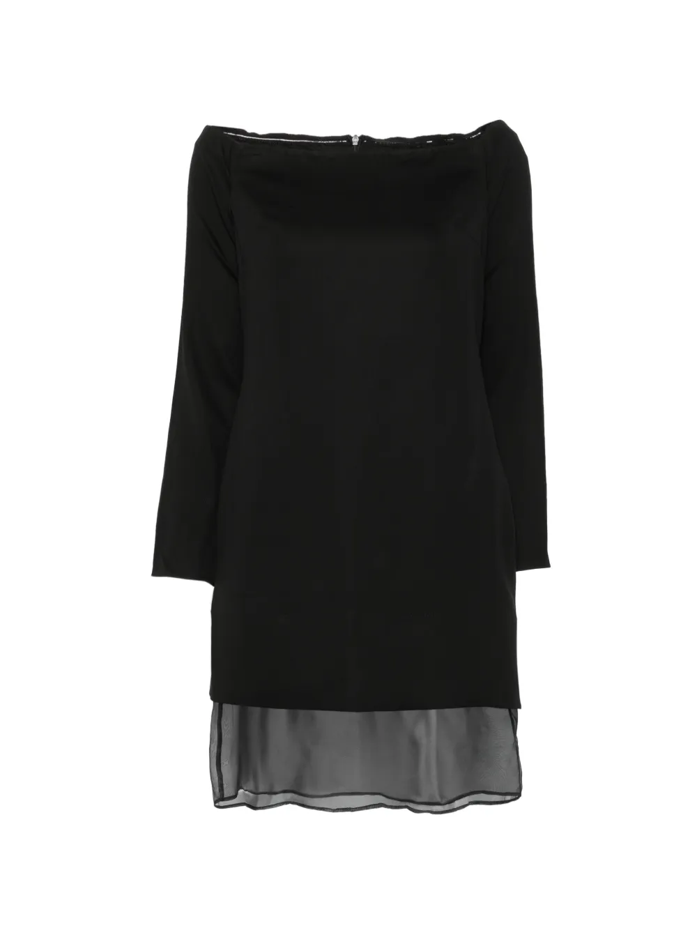 Esse Studios Issia off-shoulder mini dress - Nero