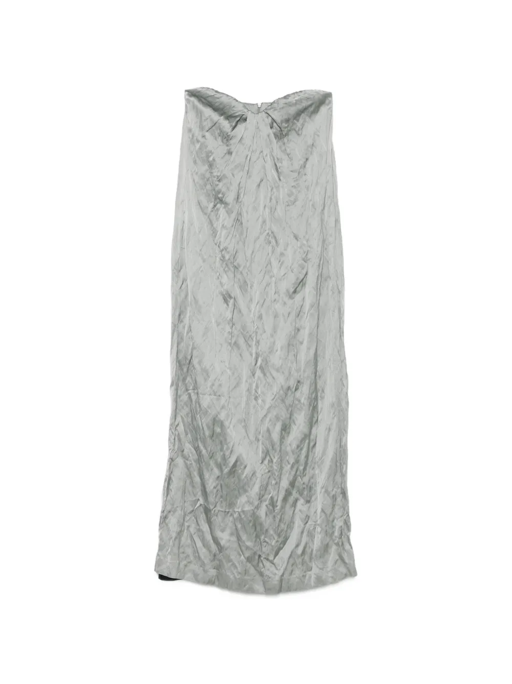 Esse Studios Lume crushed-effect dress - Verde