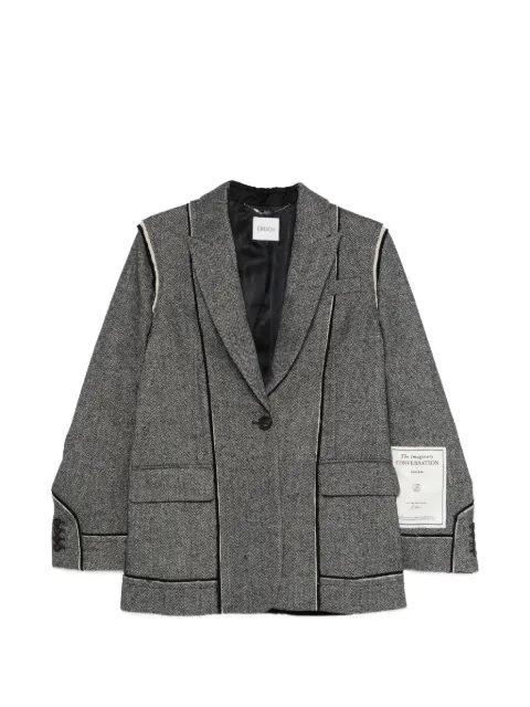 ERDEM herringbone blazer