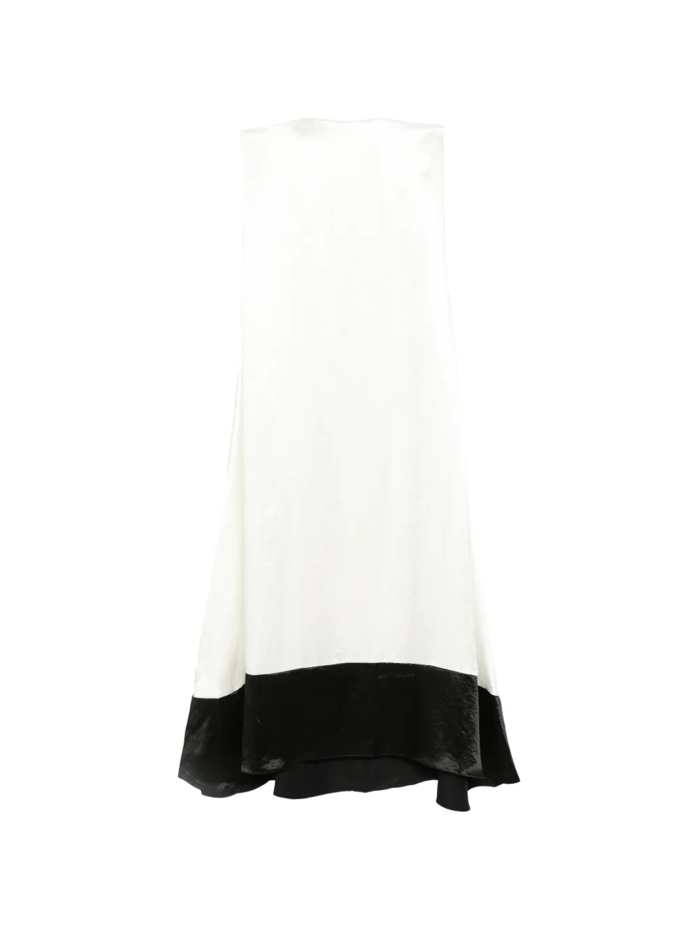 Abadia Diana strapless maxi dress - Weiß