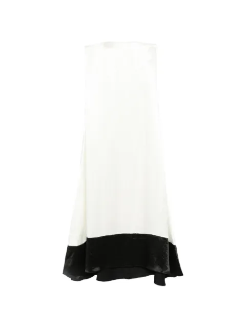 Abadia Diana strapless maxi dress