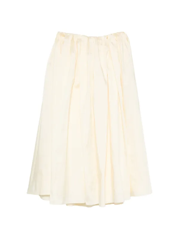 Abadia Elodie Skirt in Cream in Neutrals