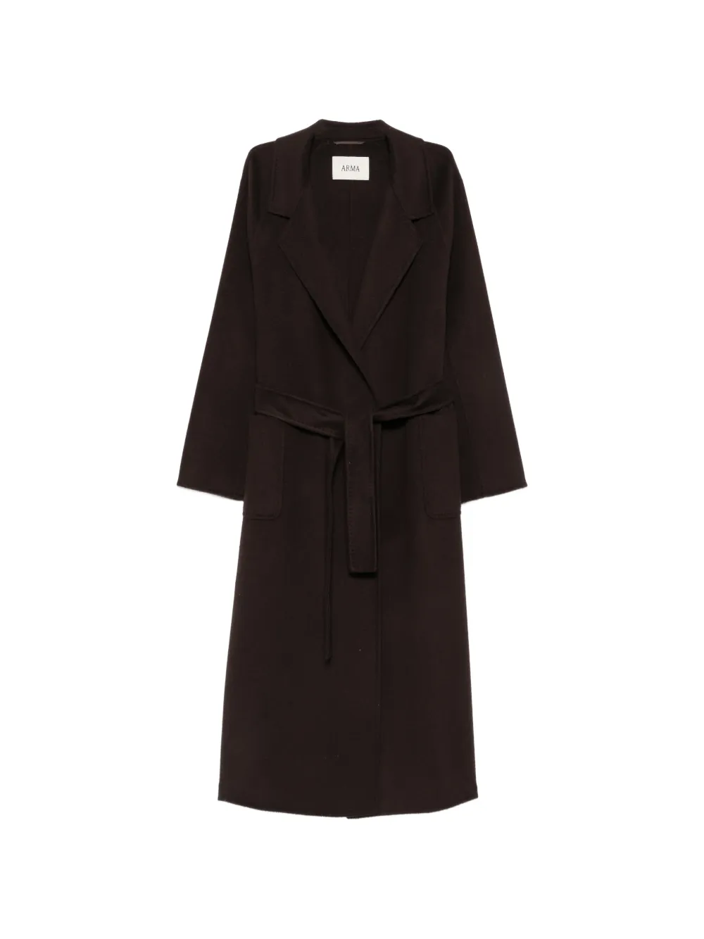 Arma Suza belted coat - Braun