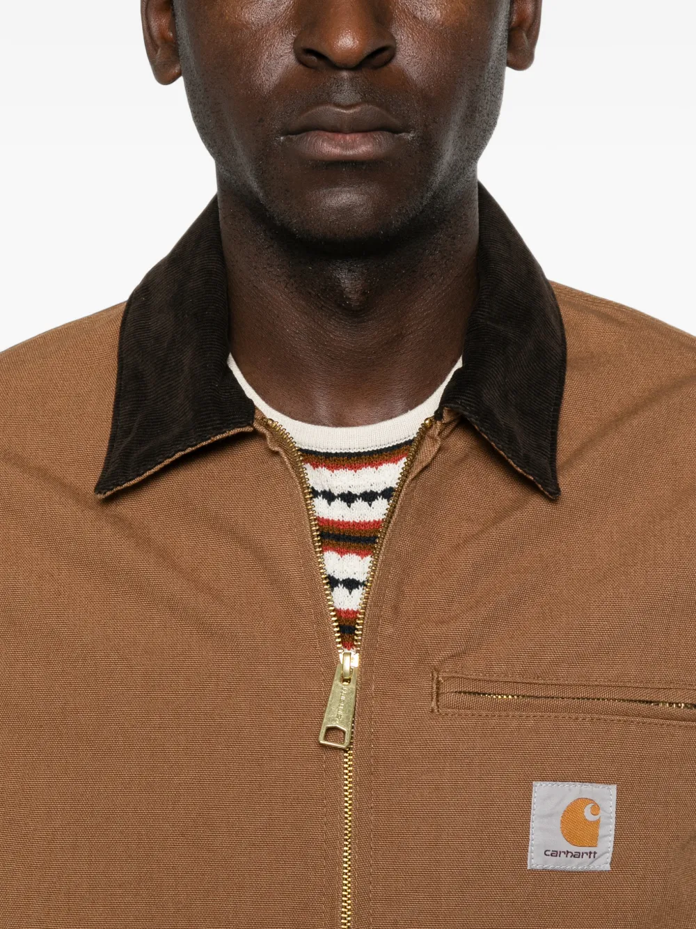 Carhartt WIP Detroit canvas jack Bruin