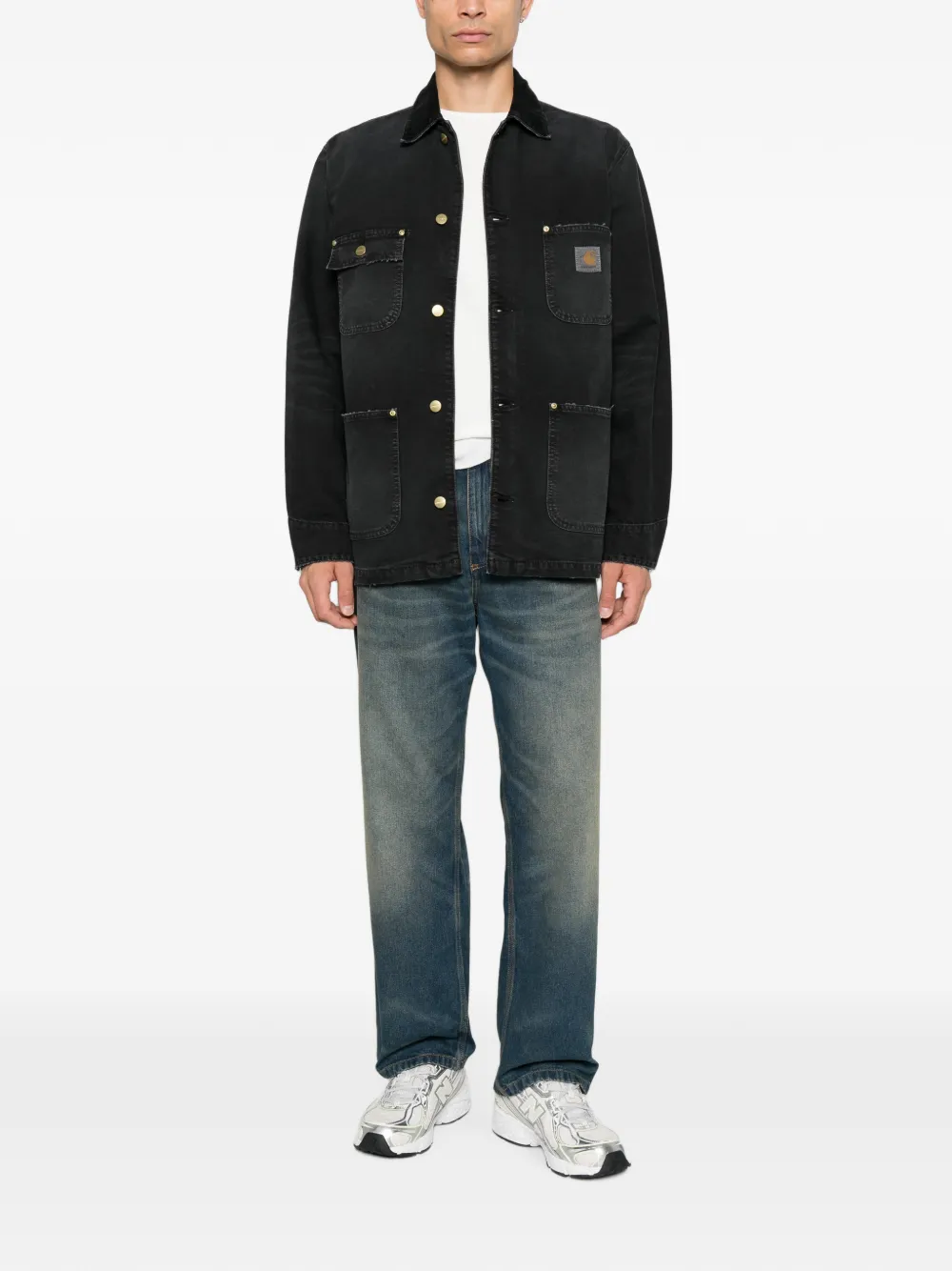 Carhartt WIP OG Chore jas Zwart