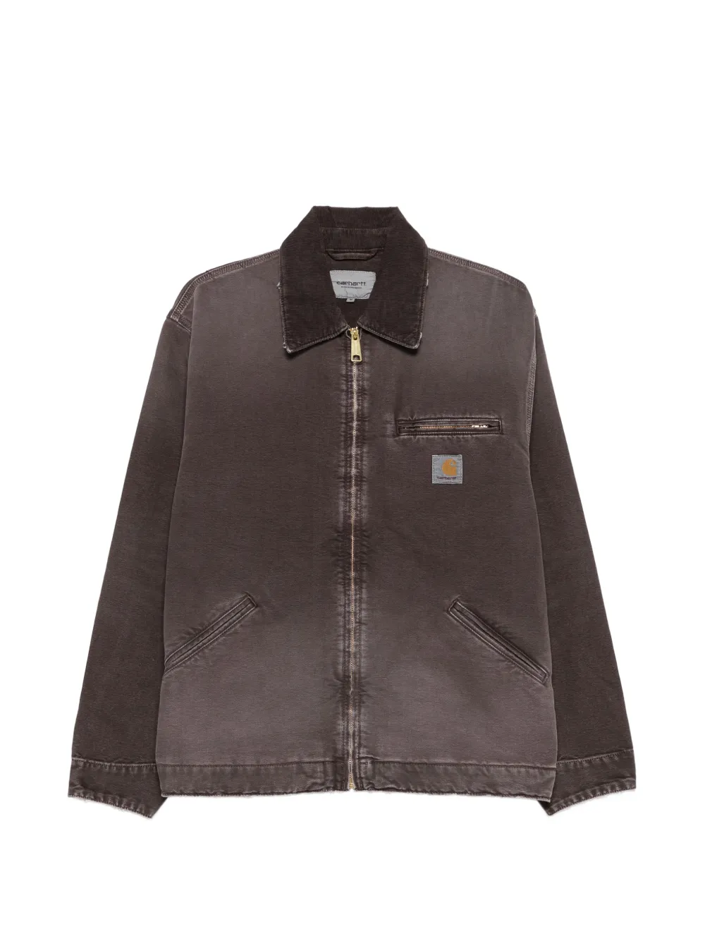 Carhartt WIP Detroit zip-fastening jacket - Braun