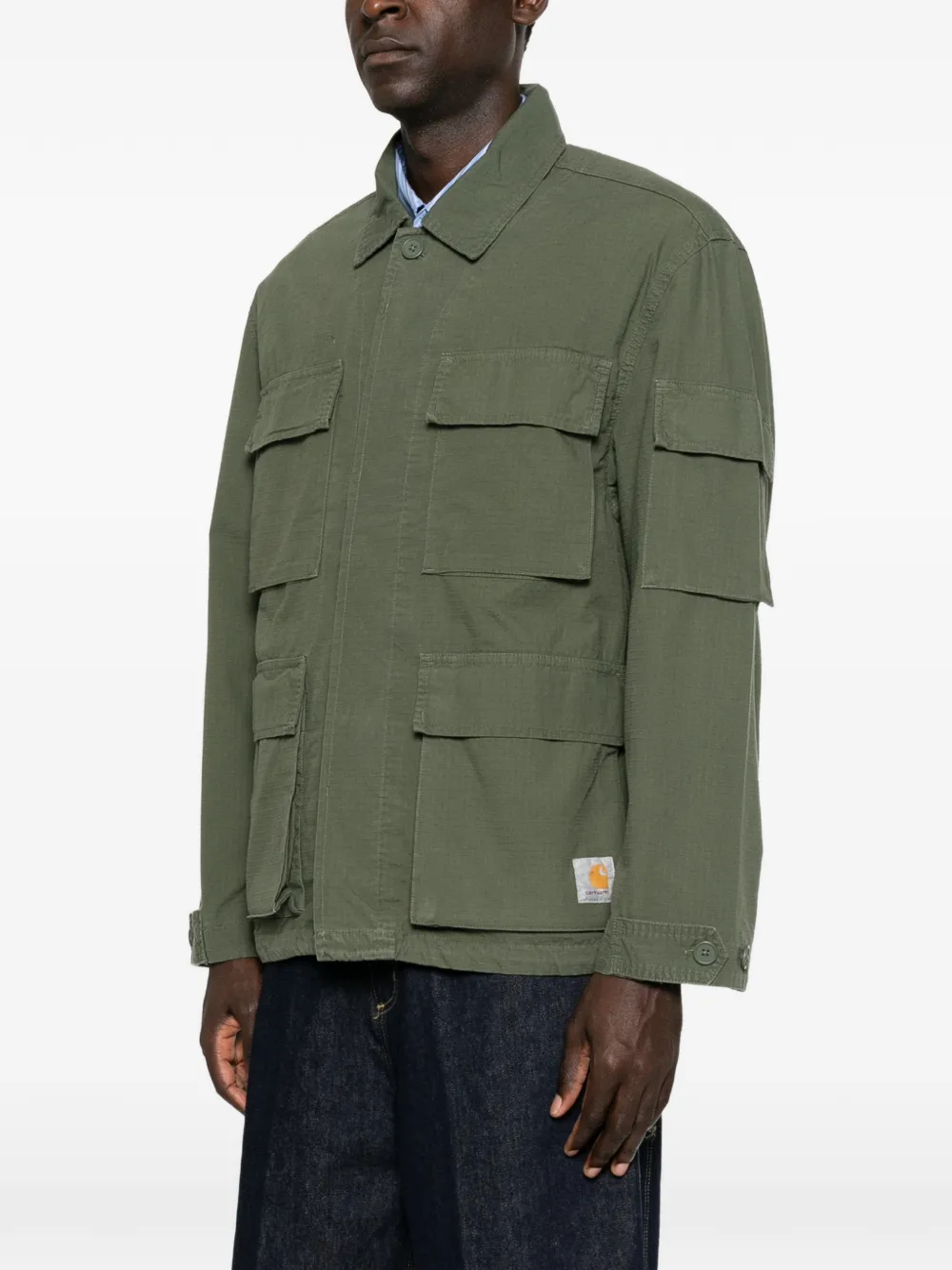 Carhartt WIP Manderson jack Groen