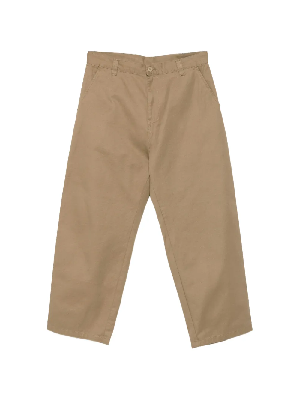 Carhartt WIP Brady ruimvallende straight broek Beige