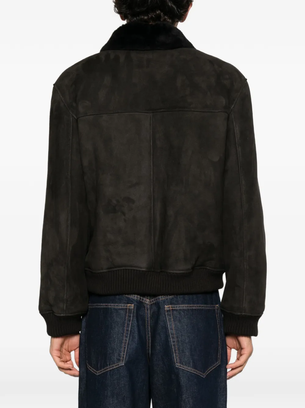 Arma Ugo suede jacket Zwart