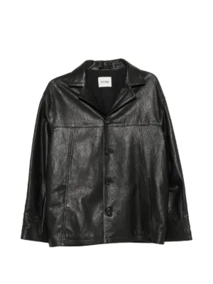 Giorgio Brato Leather Jacket | Black | FARFETCH