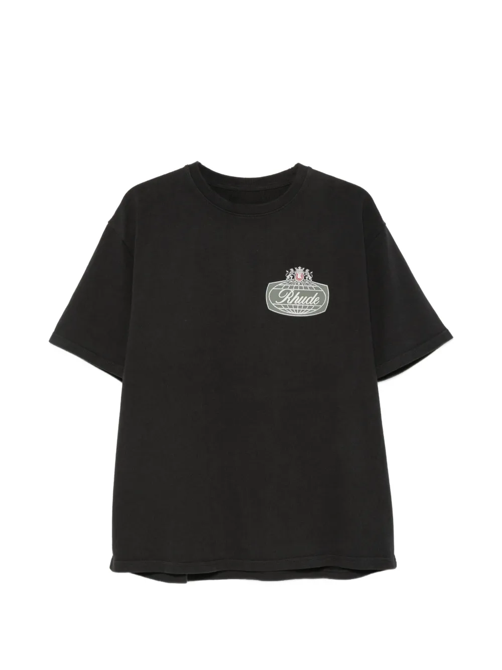 RHUDE T-shirt con logo - Nero