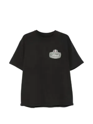 Moncler ビーチプリント Tシャツ | ブラック | FARFETCH JP