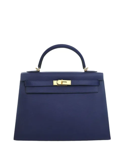 Hermès Pre-Owned 2018 Epsom Kelly II Retourne 32 satchel